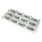 Molde policarbonato huevitos x 12 Cav