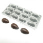 Molde policarbonato huevitos x 12 Cav