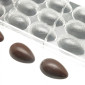 Molde policarbonato huevitos x 12 Cav