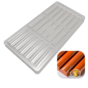 Molde policarbonato palitos x 18