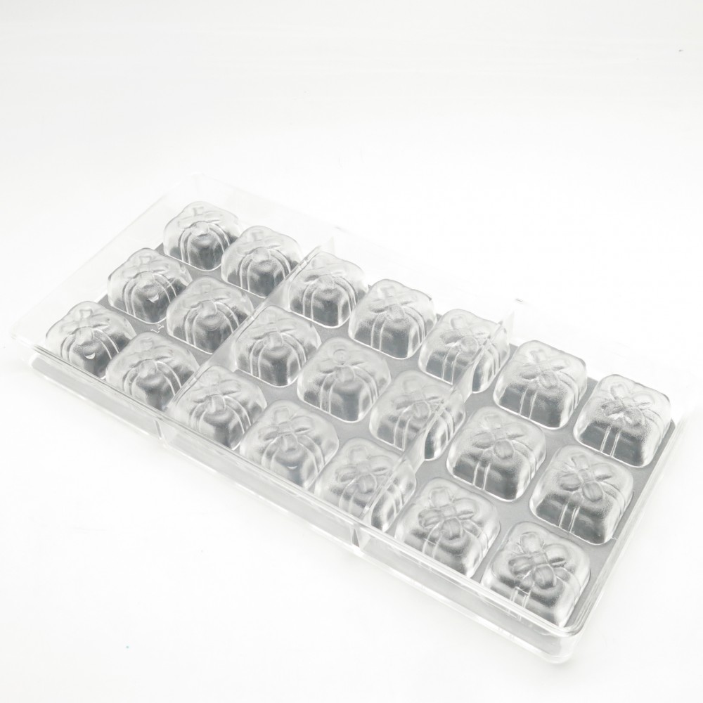 Molde policarbonato choco regalo x 21 Cav