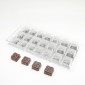 Molde policarbonato choco regalo x 21 Cav