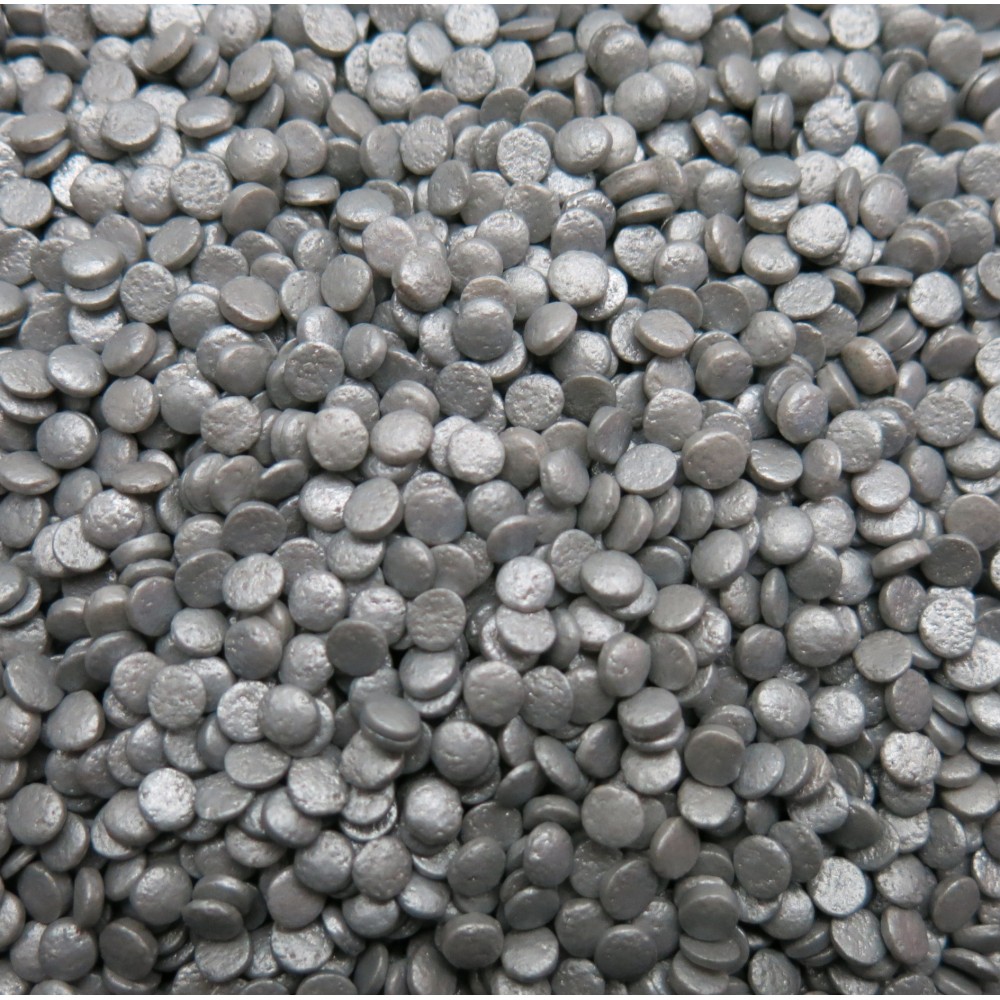 Gragea confetti plateada x 85 Gr