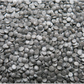 Gragea confetti plateada x 1 Kg