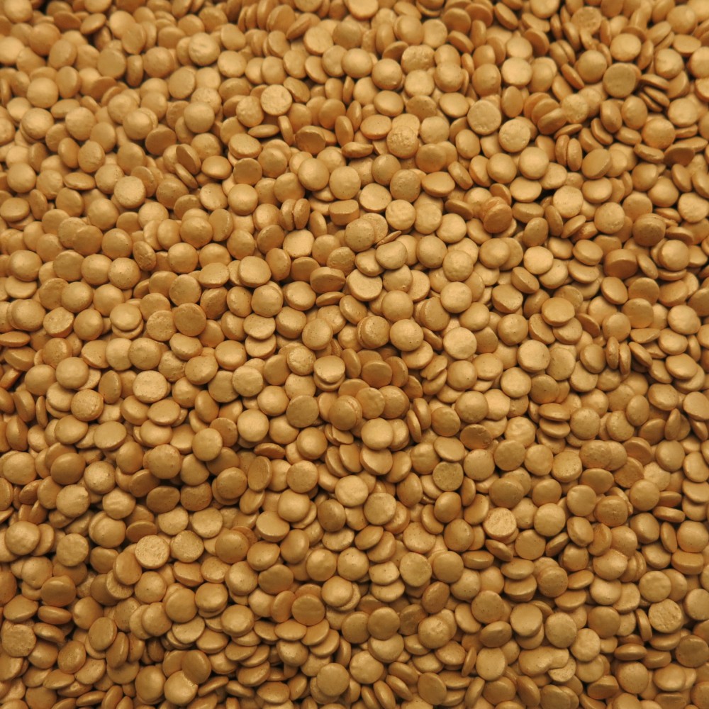 Gragea confetti dorada x 1 Kg