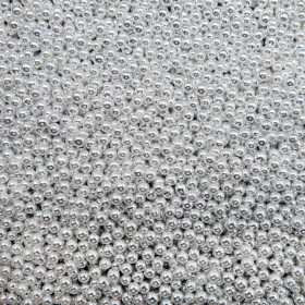 Gragea perla mediana plateada x 1 Kg
