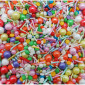 Gragea fancy sprinkles colores x 80 gr