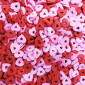 Gragea corazones confetti x 1 Kg