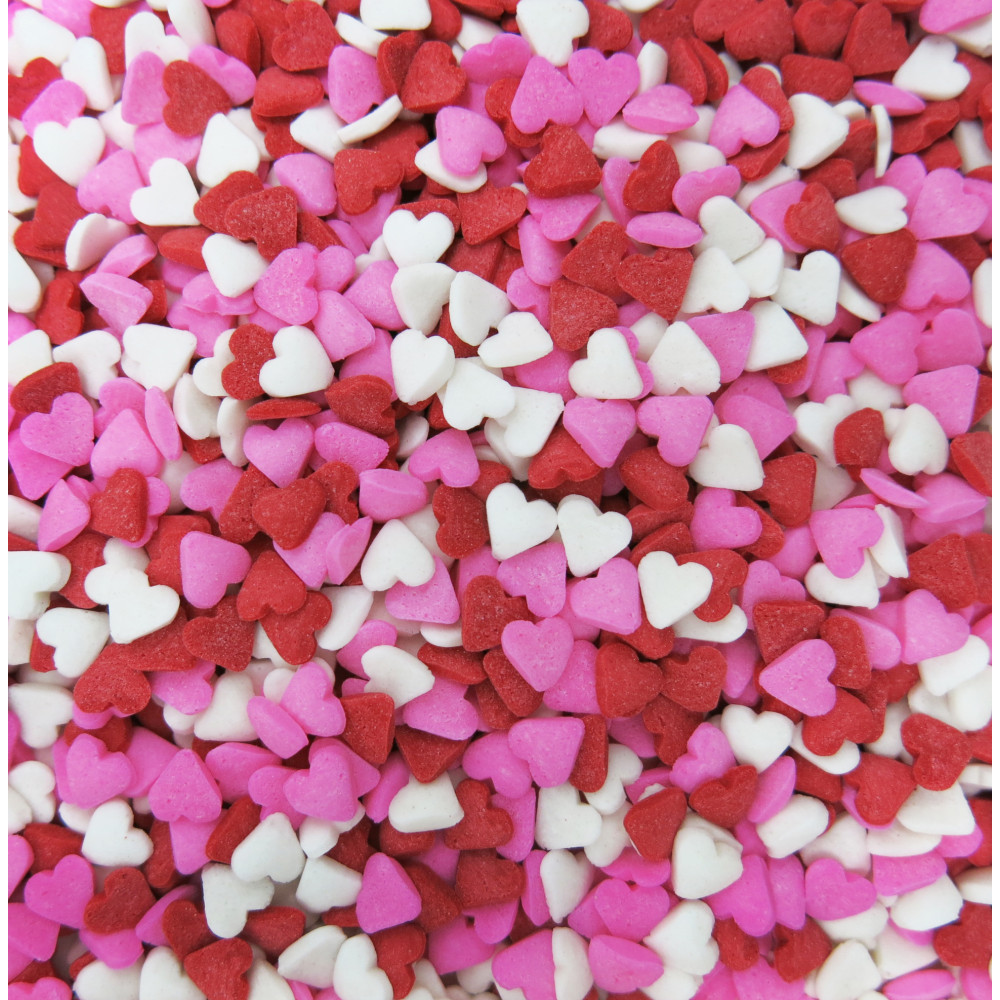 Gragea mini corazon confetti x 1 Kg