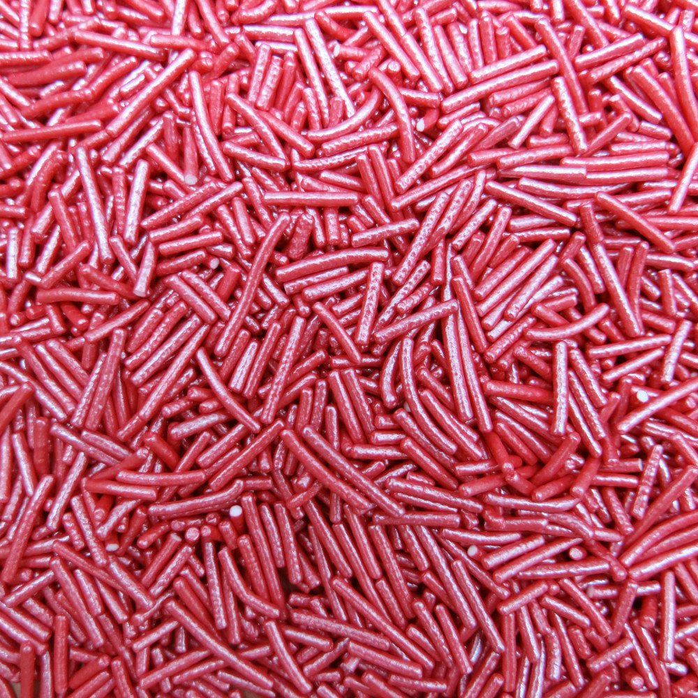 Jimies crispy rojo perlado x 75 Gr
