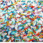 Gragea mix nubes y colores x 1 Kg