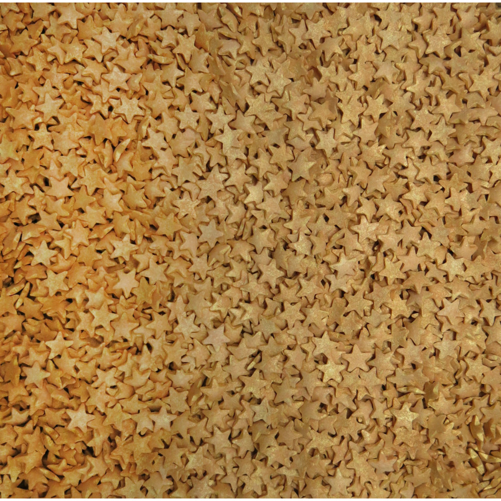 Gragea confetti estrella dorada x 3 Kg