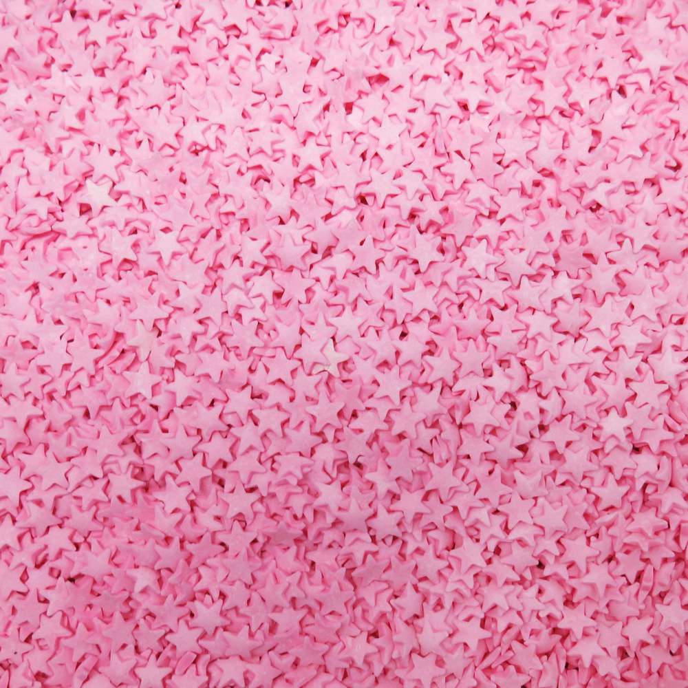 Gragea confetti estrella rosada x 1 Kg