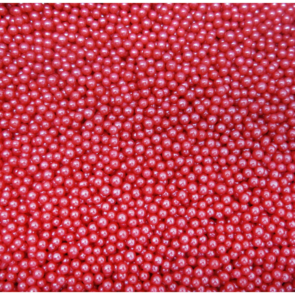 Gragea perla roja 4mm x 3 Kg