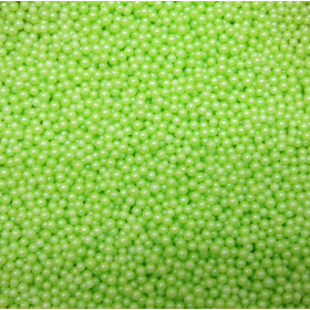 Gragea perla verde 4mm x 100 Gr