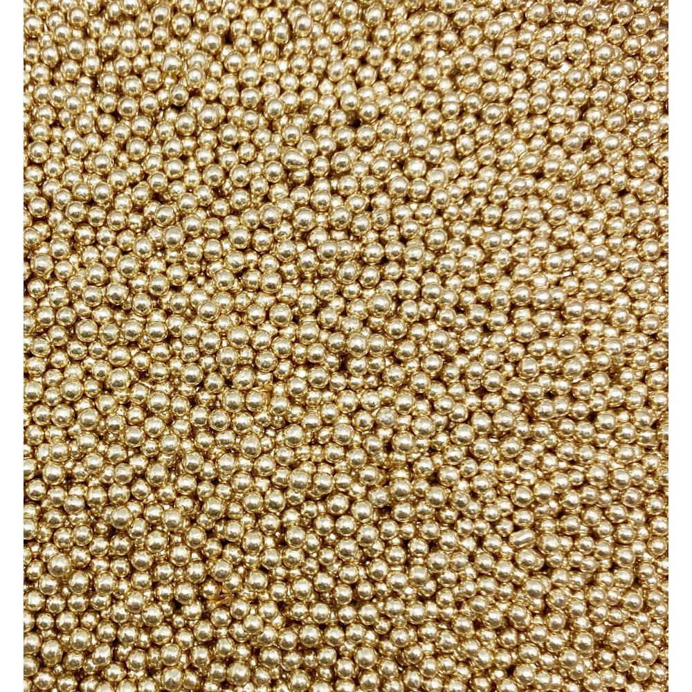 Gragea perla dorada brillante Pequeña x 95 Gr
