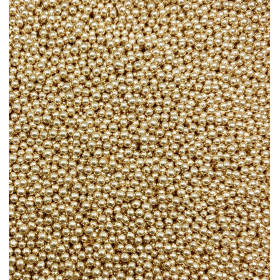 Gragea perla dorada brillante Pequeña x 1 Kg
