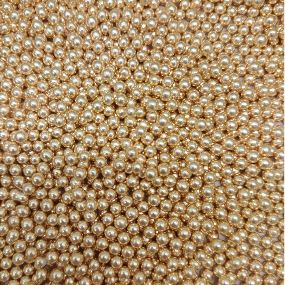 Gragea perla dorada brillante x 3Kg