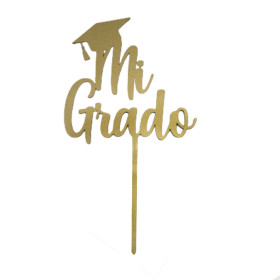 Topper Grado #9 Dorado