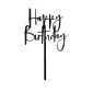 Topper Happy birthday # 31 Negro