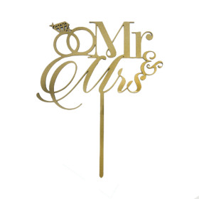 Topper Mr  & Mrs #3 Dorado