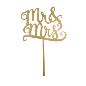Topper Mr  & Mrs #4 Dorado