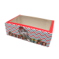 Caja cupcakes decorada navidad x 6 cav
