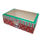 Caja cupcakes decorada navidad x 6 cav
