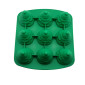 Molde silicona arbol navidad x 9