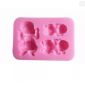 Molde silicona bebe x 3 cav