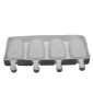 Molde paleta ovalada x 4 cav