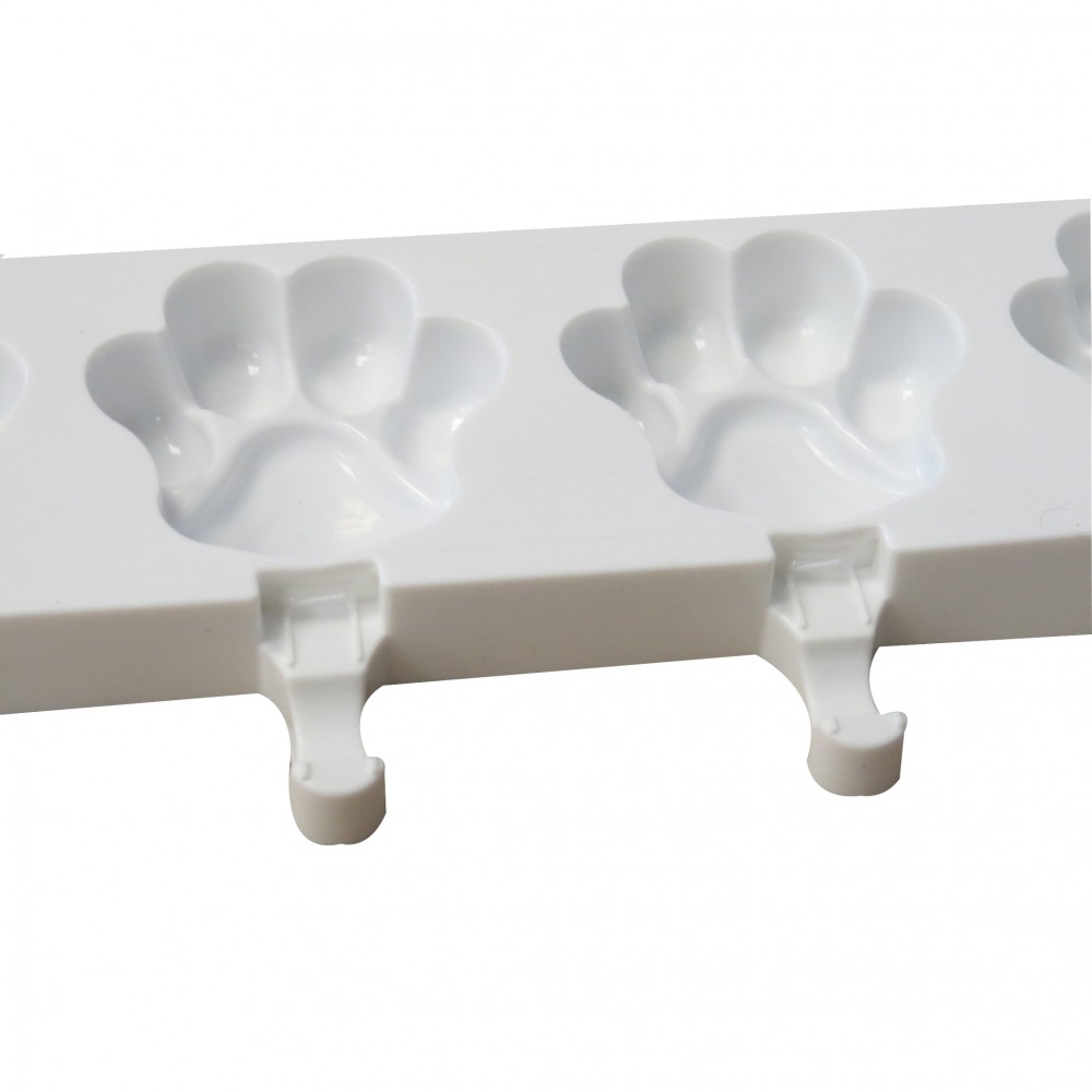 Molde paletas Huellitas x 4 cav