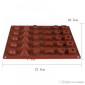 Molde silicona choco diamante x 30 cav 