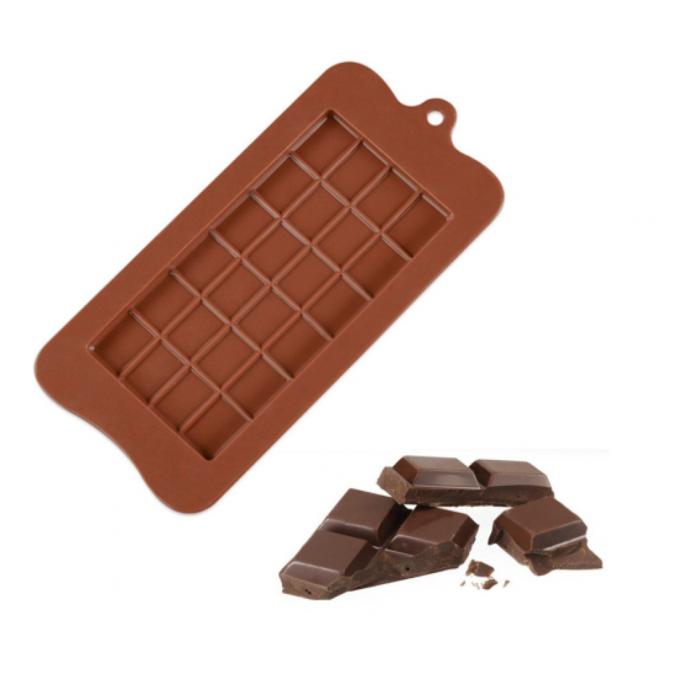 Molde silicona choco barra