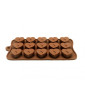 Molde silicona choco corazon partido x 15 cav 