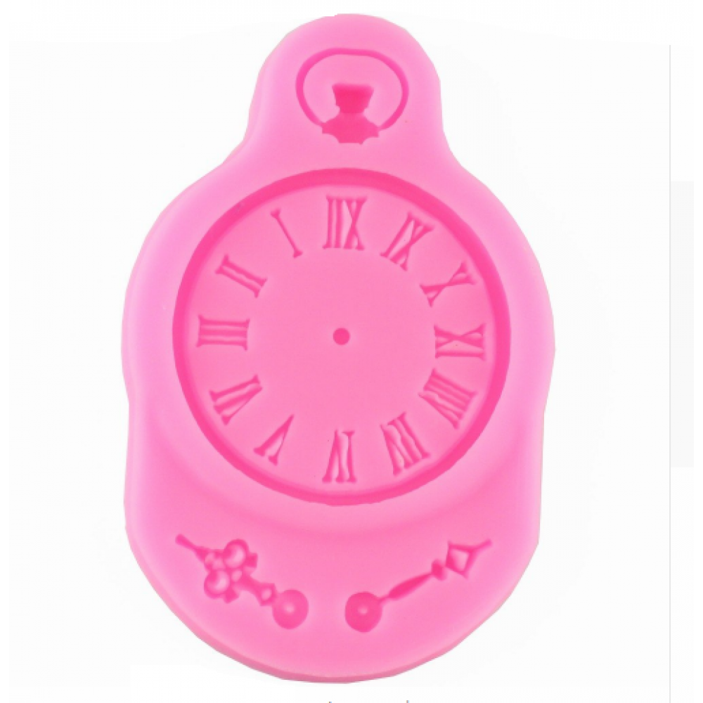 Molde silicona reloj y llaves