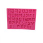 Molde silicona lego abecedario