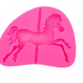 Molde silicona caballito carrusel