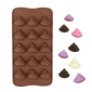 Molde silicona choco popito x 15 cav