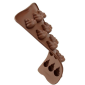 Molde silicona choco popito x 15 cav