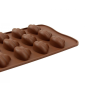 Molde silicona choco popito x 15 cav