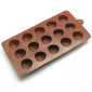 Molde silicona concha x 15 cav