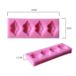Molde silicona labios x 4 cav