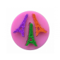 Molde silicona torres Eiffel x 3 Und
