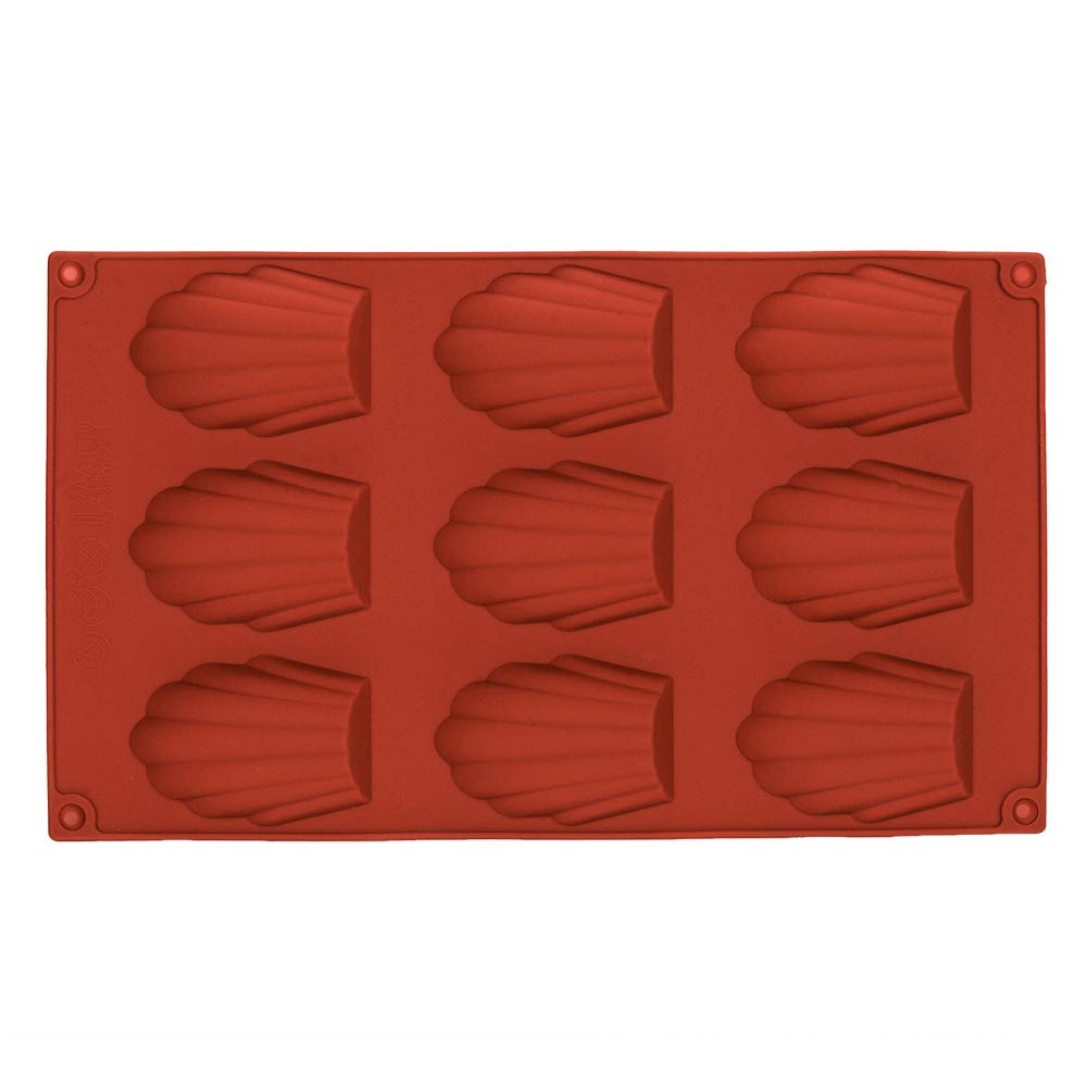 Molde silicona madeleine x 9 cav