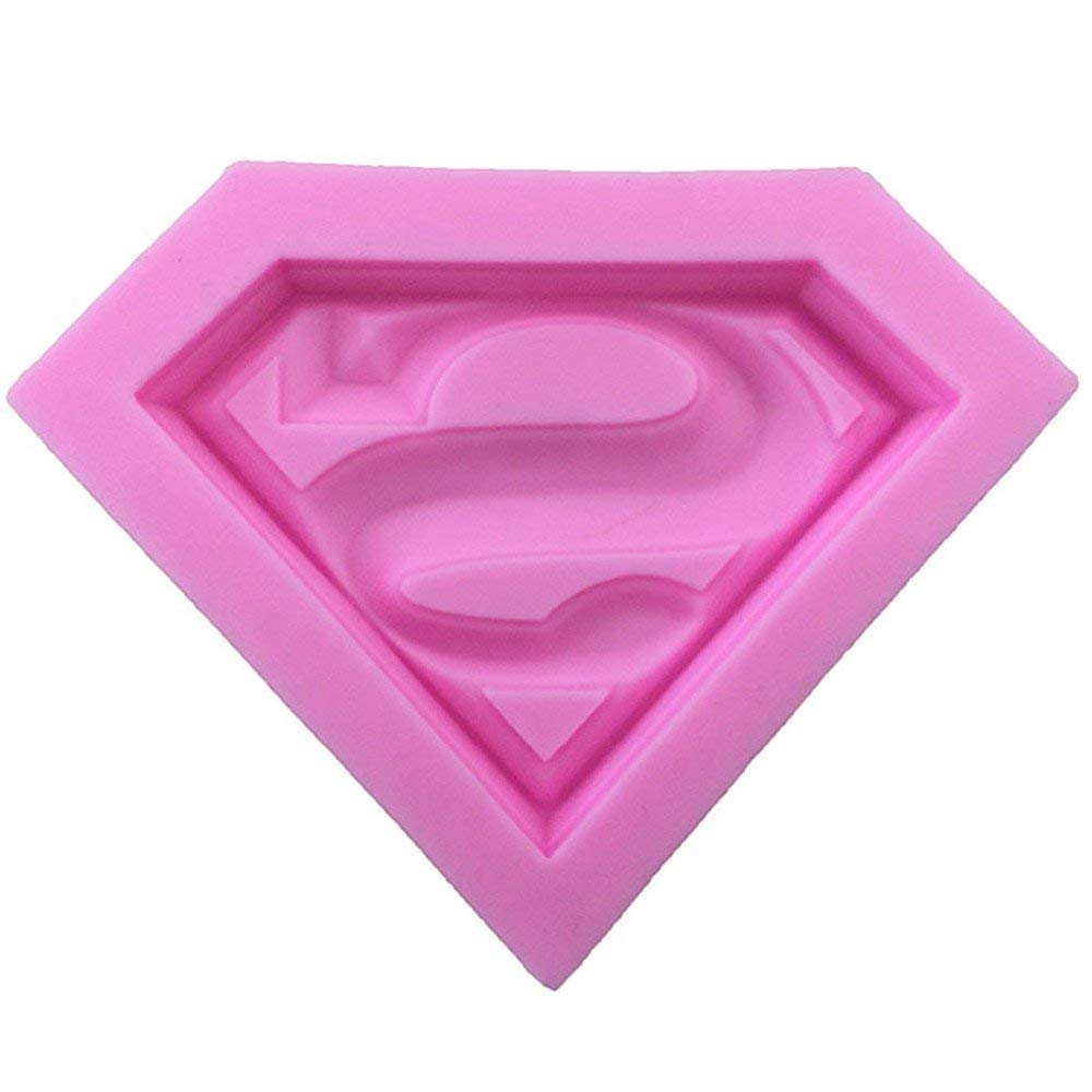 Molde silicona escudo superman 