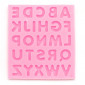 Molde silicona abecedario letras mayúsculas