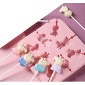 Molde silicona paleta peppa pig x 8 cav