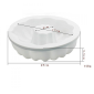 Molde silicona mousse flor