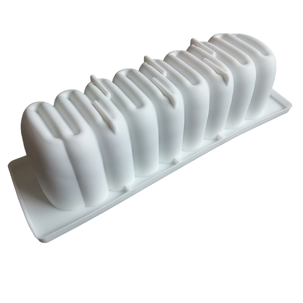 Molde silicona mousse oruga